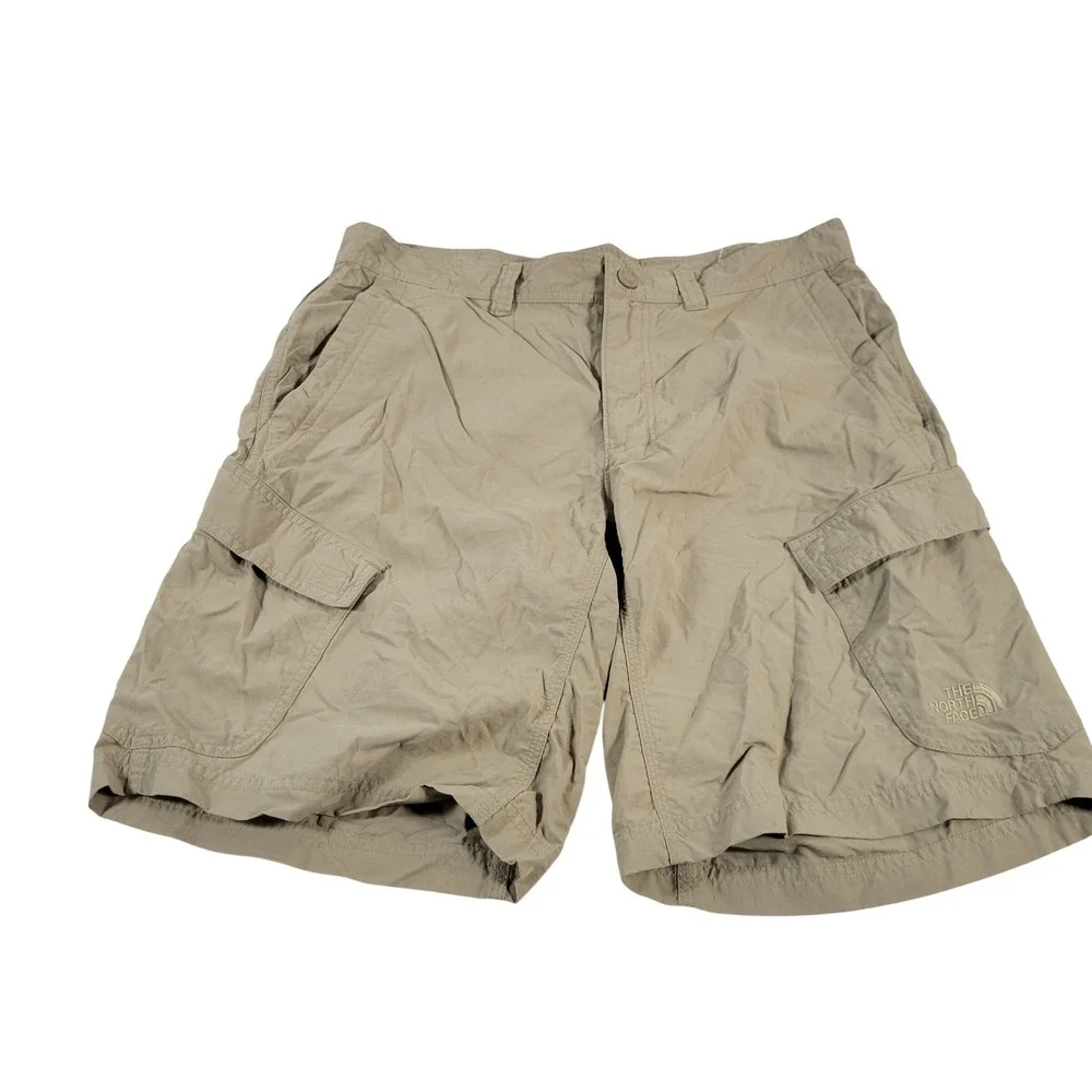 The North Face‎ Mens Cargo Shorts Tan Size 32 Utility Outdoor Casual